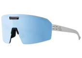 Havok  Non-Polarized Sunglasses Stainless Cerakote w/Engraved Logo (ANSI Z87+ Smoke w/ Blue Mirror w/Anti-Fog)