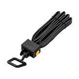 Tri-Fold Restraints (Black) - 6 pack