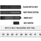 B2 Black Battle Belt (Complete Kit) - 24" - 48"