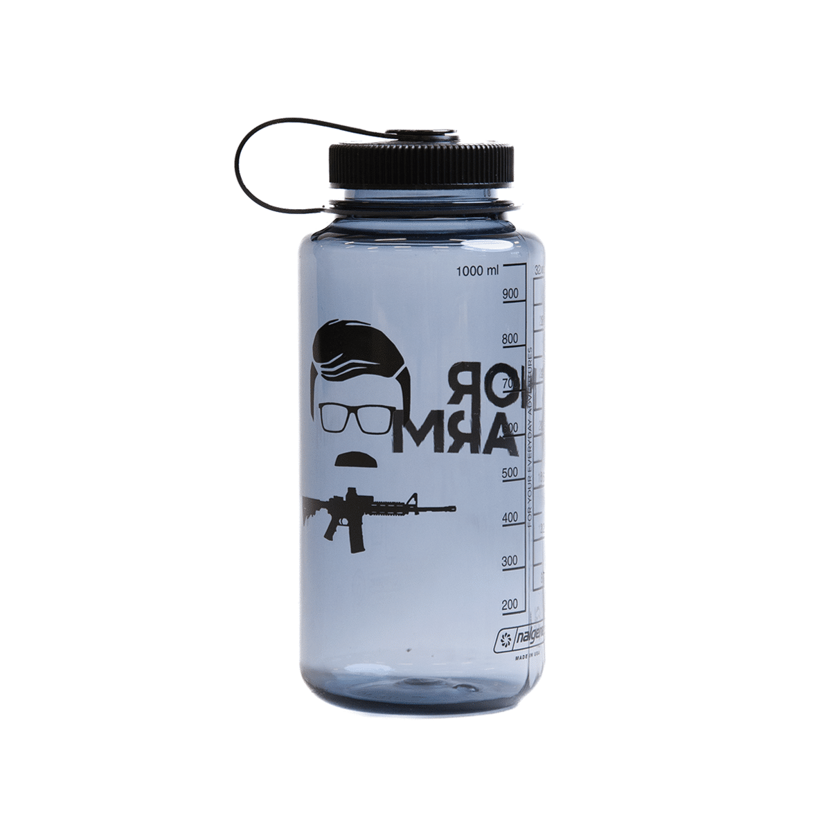 Nalgene Wide Mouth, 1000ml, Limited Edition - The Glasses Guy from that Movie