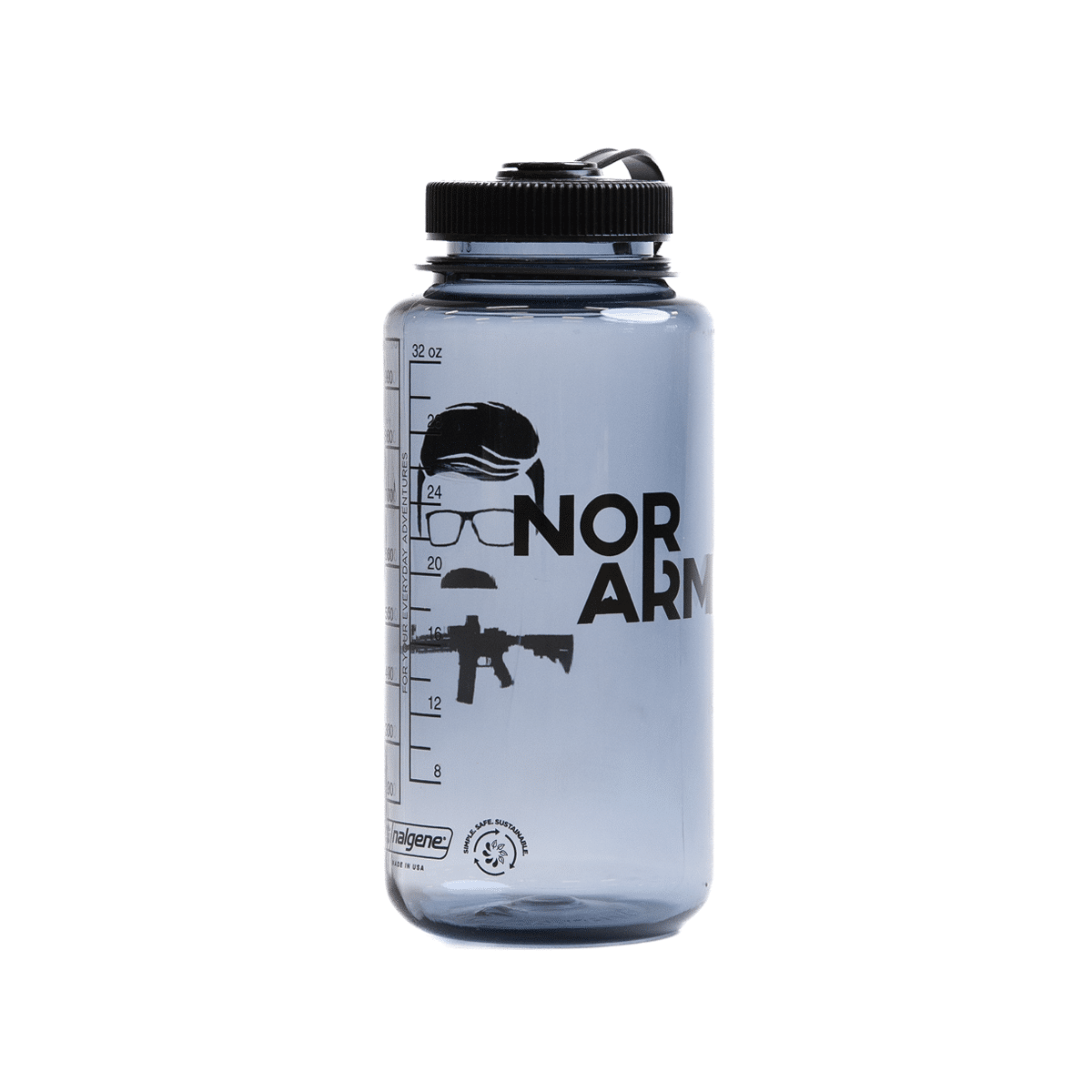 Nalgene Wide Mouth, 1000ml, Limited Edition - The Glasses Guy from that Movie