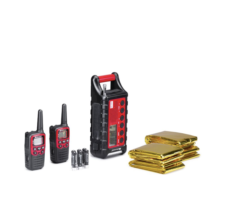 Emergency kit of 2 XT30 walkie-talkies with ER300 radio (EK35)