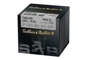 Sellier & Bellot 7.62x39 FMJ 123grs (50 rounds)