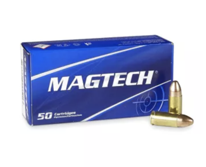 Magtech 9mm - 124 grains (50 Rounds)