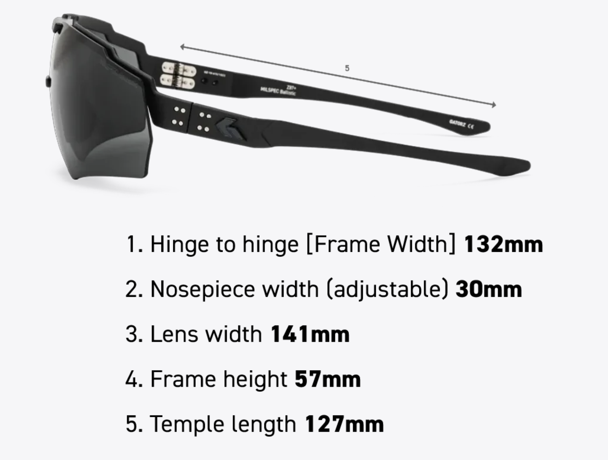 Blastshield B2 MILSPEC Ballistic (Black)