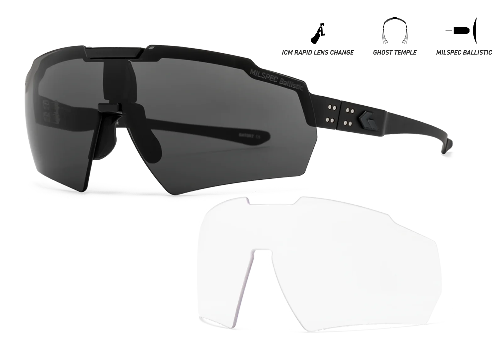 Blastshield MILSPEC Ballistic (Black)