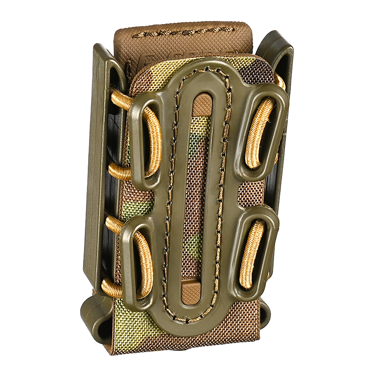 Soft Shell Scorpion Pistol Short Magazine Carrier w/R1,R2 and R3 Clip (Black)