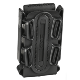 Soft Shell Scorpion Pistol Short Magazine Carrier w/R1,R2 and R3 Clip (Black)