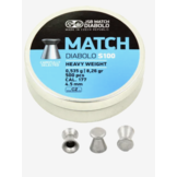 500 PLOMBS JSB MATCH HEAVY WEIGHT - 4.50 MM (0,535 GR) C50