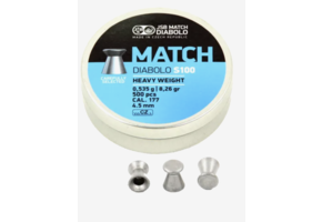 500 PLOMBS JSB MATCH HEAVY WEIGHT - 4.50 MM (0,535 GR) C50