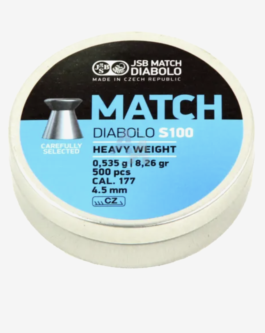 500 PLOMBS JSB MATCH HEAVY WEIGHT - 4.50 MM (0,535 GR) C50