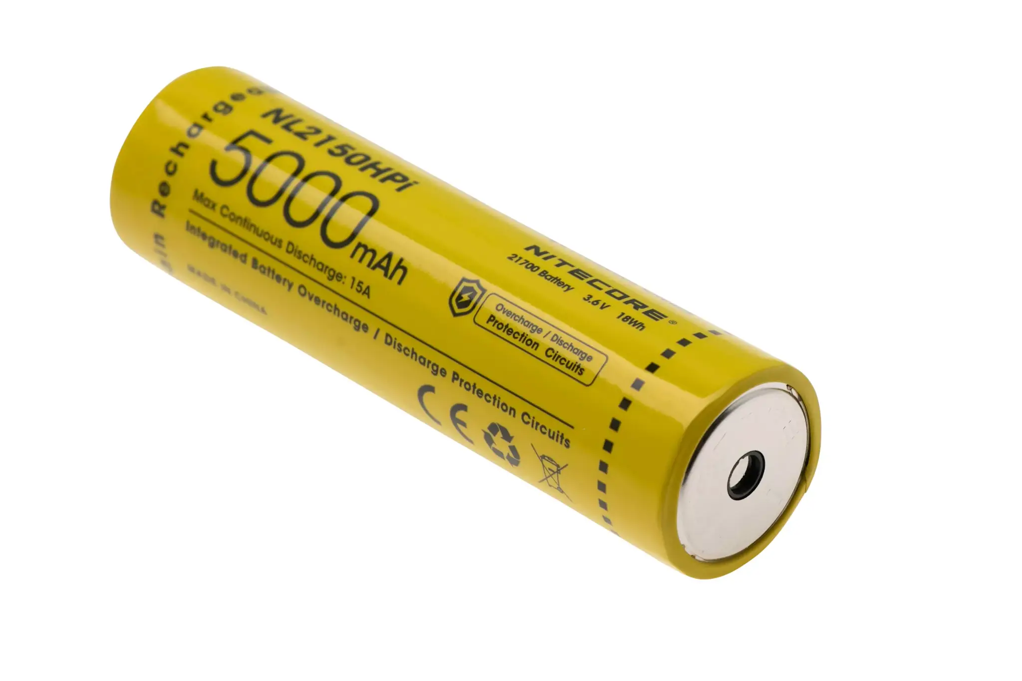 NL2150HPi 21700 Lithium Battery 5000mAh