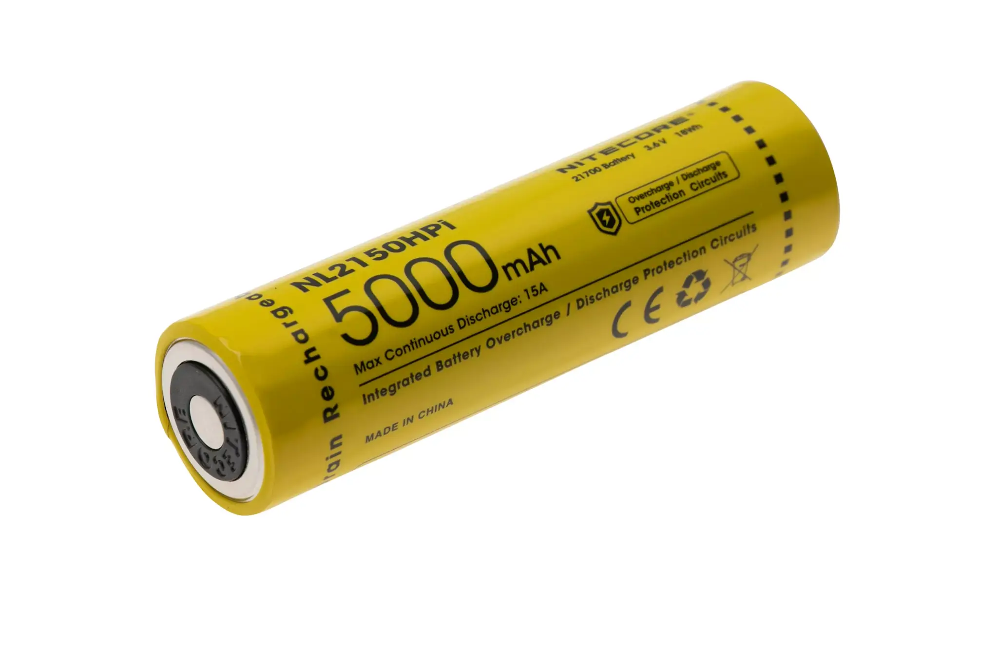 NL2150HPi 21700 Lithium Battery 5000mAh