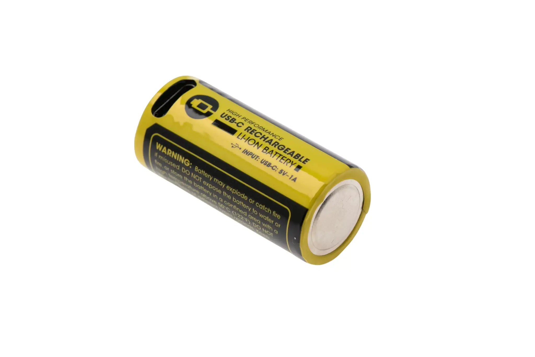 NL169R, 16340 USB-C Rechargeable Li-ion Battery, 950 mAh