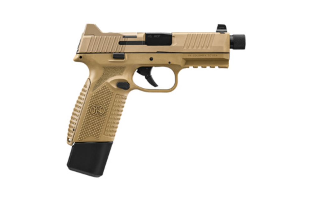 FN 545T BI NMS FDE/FDE GUARD .45ACP (TAN)