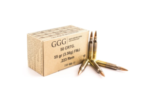 .223 Rem 55 Grains FMJ (50 Rounds)
