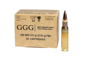 308WIN. 147grs FMJ (20 rounds)