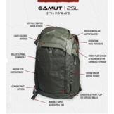 Gamut  CCW  Backpack (Black)