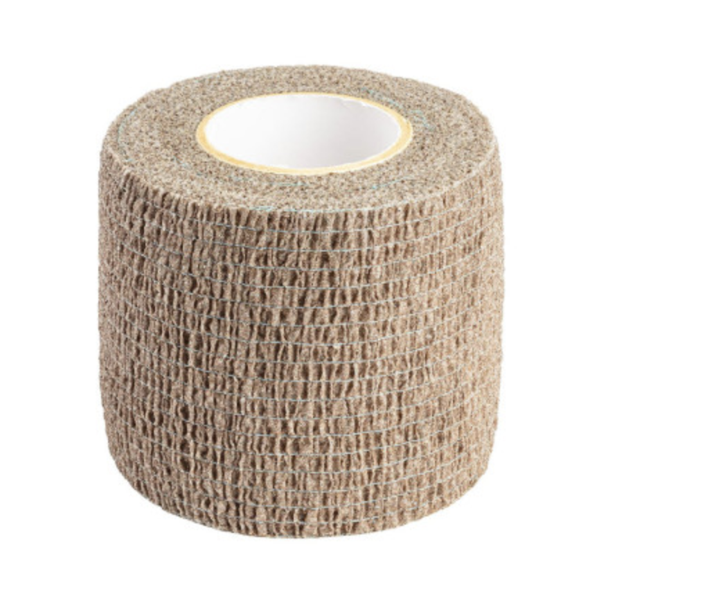 Hook and loop tape 5 cm x 4.50 m (beige)