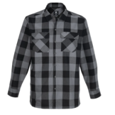 Last  Line of  Defense  Stretch  Tactical   Flannel (Marshland Grey)