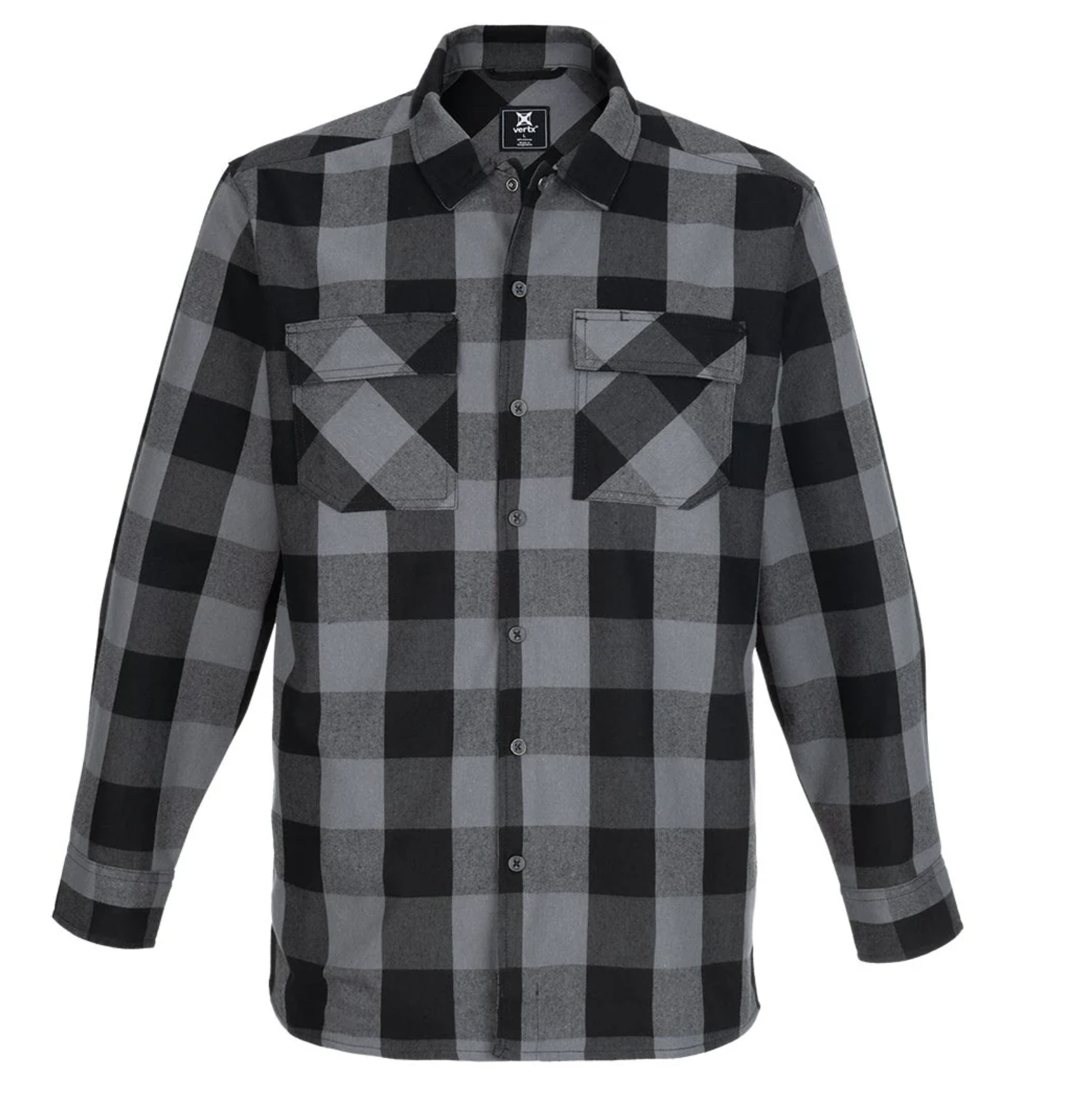 Last  Line of  Defense  Stretch  Tactical   Flannel (Marshland Grey)
