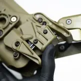 Rapid Force Level III Duty Holster For Glock 19/17/45 - Large Light (Shell)