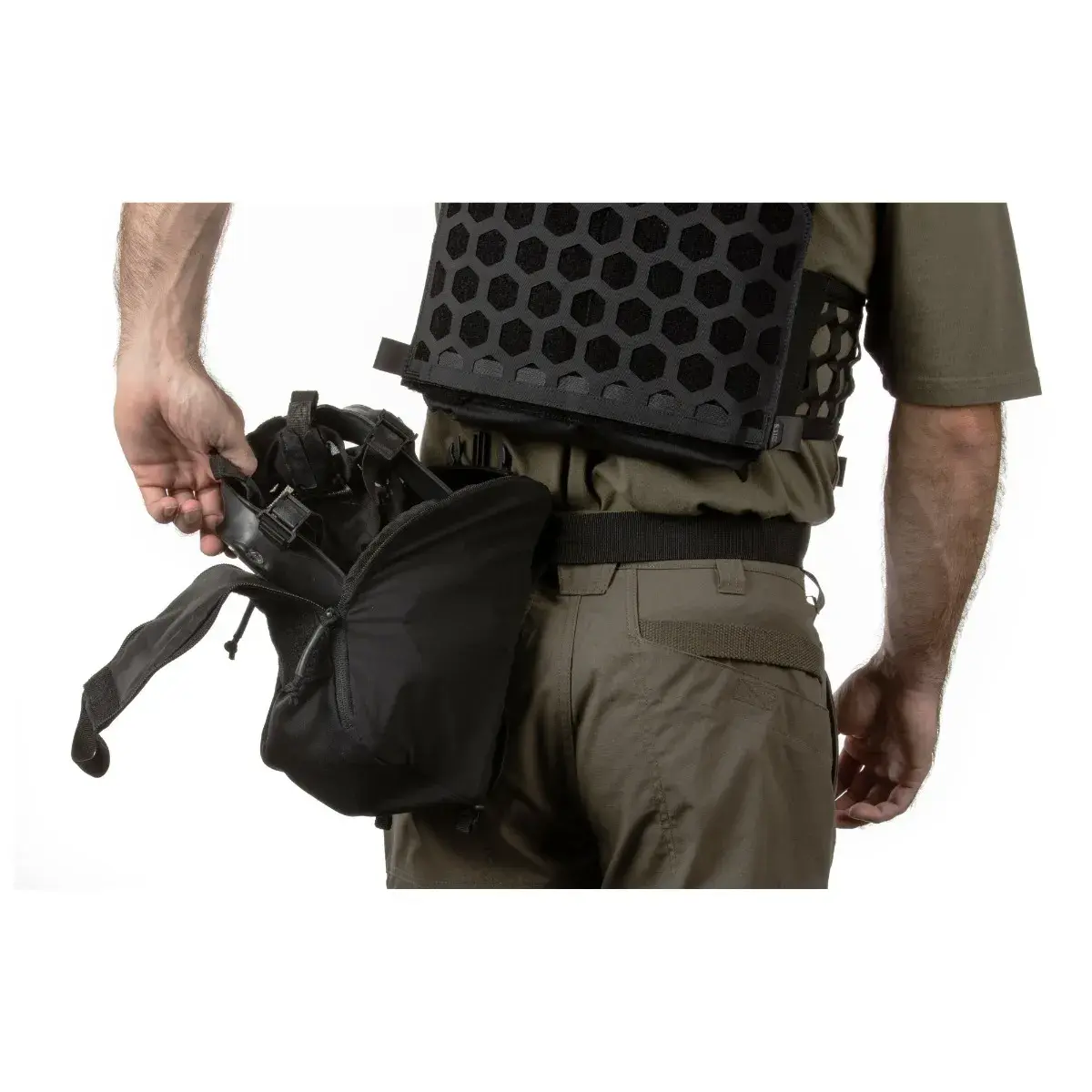 Flex Gas Mask Pouch (Ranger Green)