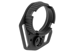 Multi-Function End Plate and Anti-Rotation Castle Nut (Black)