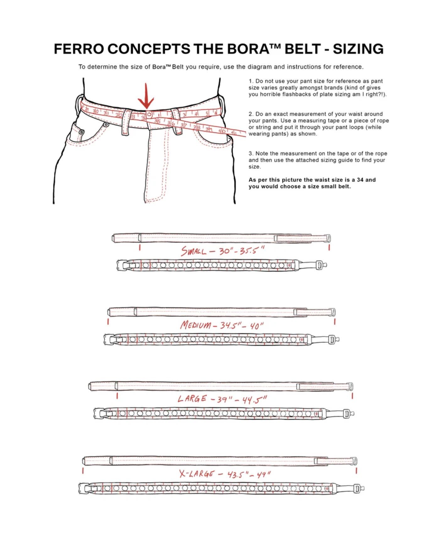 The Bora Belt™ (Black)