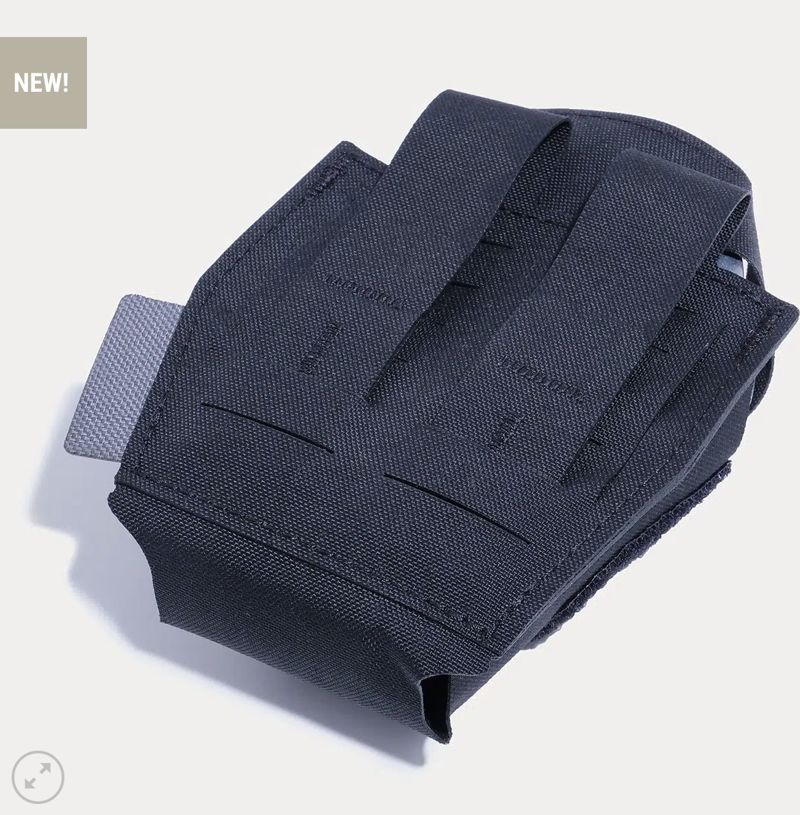 Hinged Handcuff Pouch (Black)