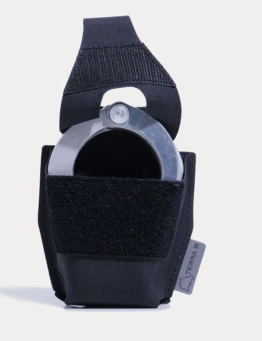 Hinged Handcuff Pouch (Black)