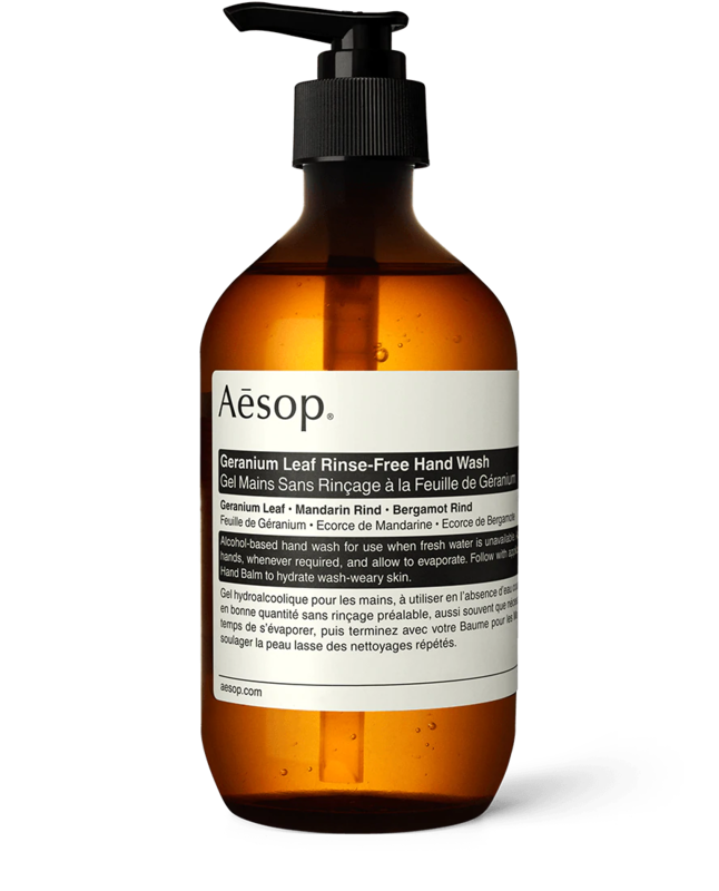 Aéosp Geranium Leaf Rinse-Free Hand Wash