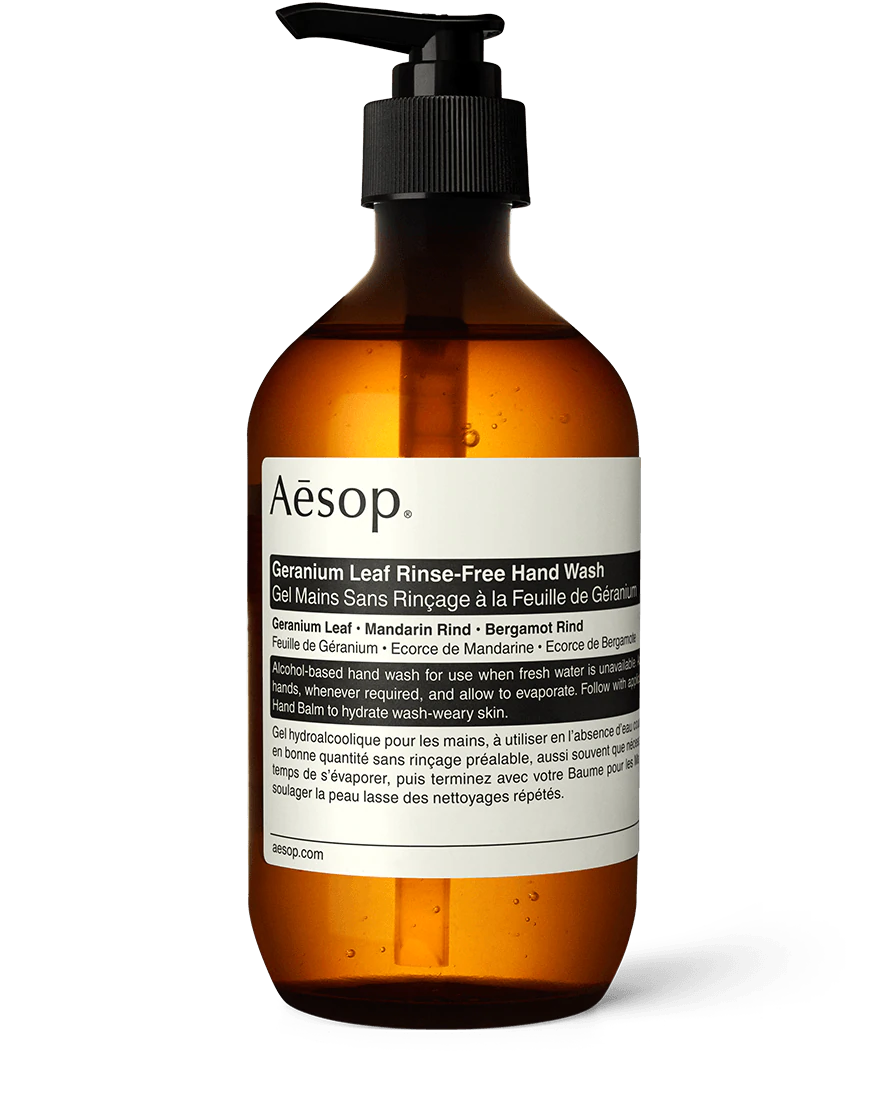Aéosp Geranium Leaf Rinse-Free Hand Wash