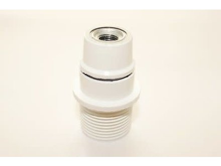 Lamp&Home Fitting halfdraad E14 wit