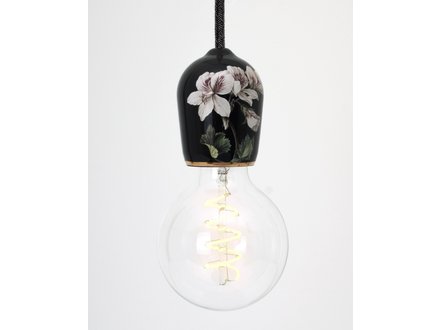 Hommage Department Hanglamp FLOWERS ZWART