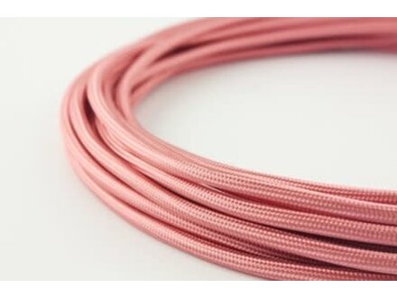 Lamp&Home Textielsnoer Glamourroze