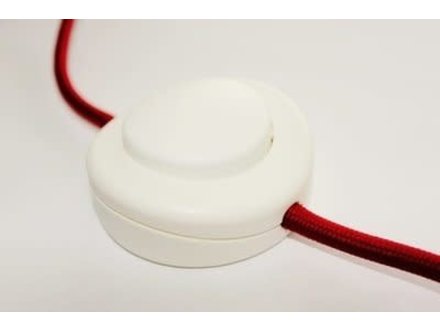 Chacon Voetschakelaar wit