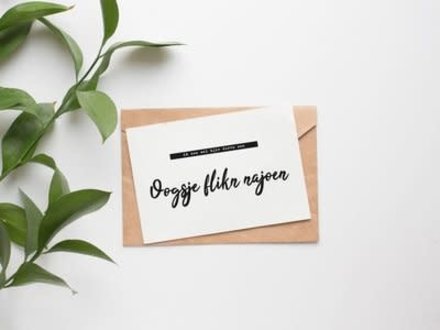 Cardsi wenskaart oogsje flikn