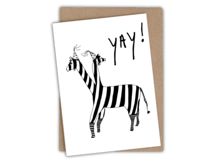 Helen B wenskaart yay lama