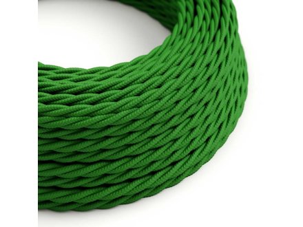 Lamp&Home Textielsnoer TM06  (twisted groen)