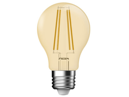 Nordlux A60 Deco Classic 5.4W 400lm Dim 2500K E27 Goud Nordlux A60 Deco Classic 5.4W 400lm Dim 2500K E27 Goud