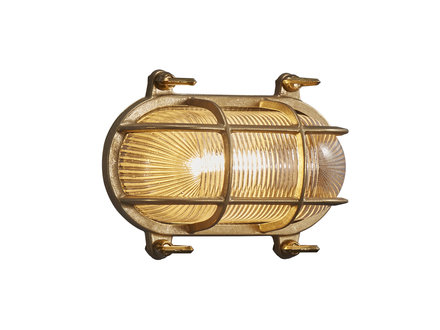 Nordlux Helford wandlamp messing