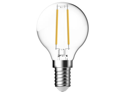 Energetic E14 G45 Light Bulb 2.5W 250lm Non-dim 2700K 220-240V