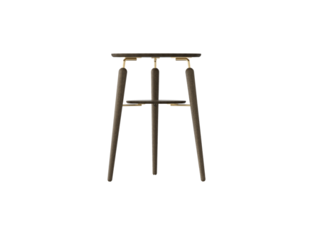 Umage My Spot Side Table dark oak brass Umage My Spot Side Table dark oak brass