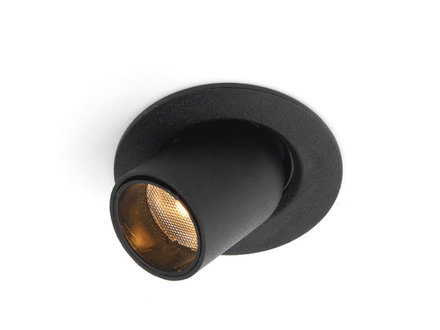Exterus Nano tube recessed black 2700K  280lm 3W Exterus Nano tube recessed black 2700K  280lm 3W