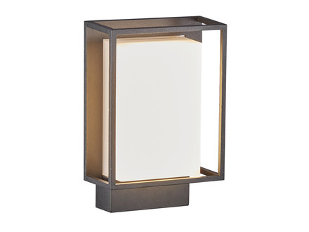 Nordlux Nestor  [IP44] - Wandlamp - Zwart - 8W / 450Lm