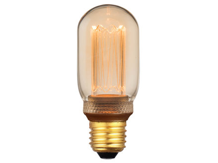 Nordlux T45 Deco Retro 3.5W 120lm Dim 1800K E27 Goud