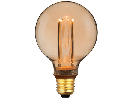 Nordlux G95 Deco Retro 3.5W 120lm Dim 1800K E27 Goud