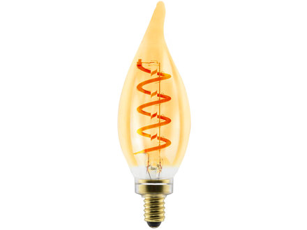 Energetic C35 Tip Deco Spiraal 2.5W 136lm Dim 2000K E14 Goud