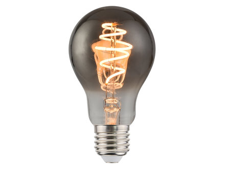 Energetic A60 Deco Spiraal 5W 120lm Dim 1800K E27 Gerookt
